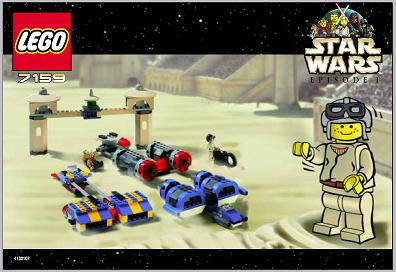 LEGO Star Wars Aldar Beedo 7159 Pod Racer 