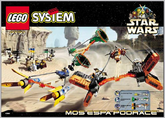 BrickLink - Set 7171-1 : LEGO Mos Espa Podrace [Star Wars:Star Wars Episode  1] - BrickLink Reference Catalog