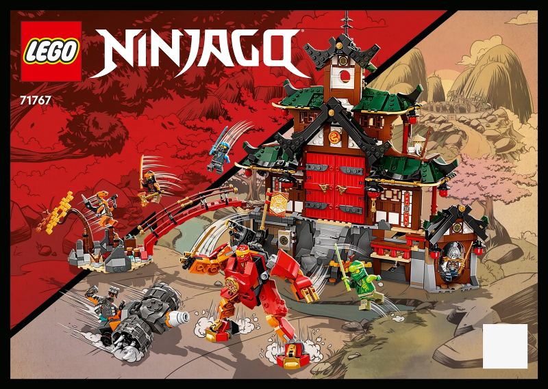 BrickLink - Set 71767-1 : LEGO Ninja Dojo Temple [NINJAGO:Core