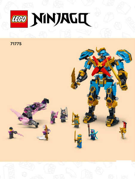 LEGO NINJAGO Nya's Samurai X MECH 71775 6378917 - Best Buy