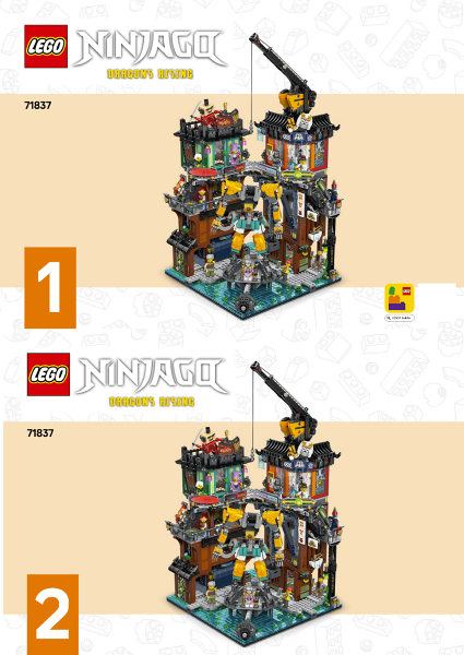 Progress in English SDリピーター LEGO 71837 NINJAGO City Workshops | BrickEconomy