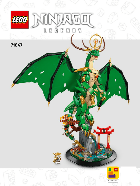 order NEW design♡ J7♡ The Guardian Dragon : Set 71847-1 | BrickLink