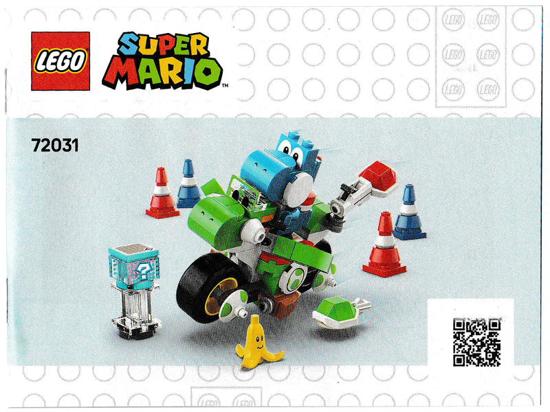 Yoshi-to  Amazon.com: LEGO Super Mario: Mario Kart Yoshi Bike