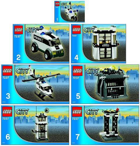 LEGO City Police Station Set 7237 - US