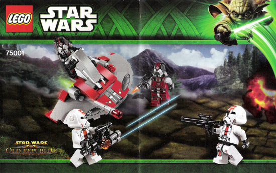 Lego Star Wars Republic Trooper aus 75001 