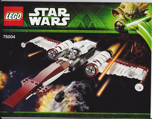 Lego 501st Clon Piloto 75004 Z-95 Headhunter Star Wars de Clone Wars Minifigura 