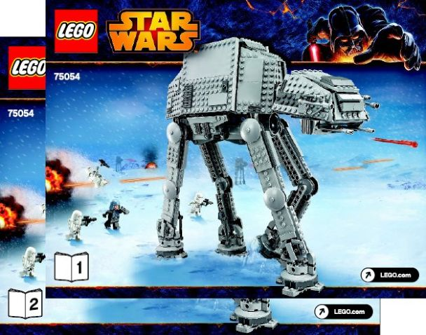 Lego Star Wars At-St Fahrer Anweisungen