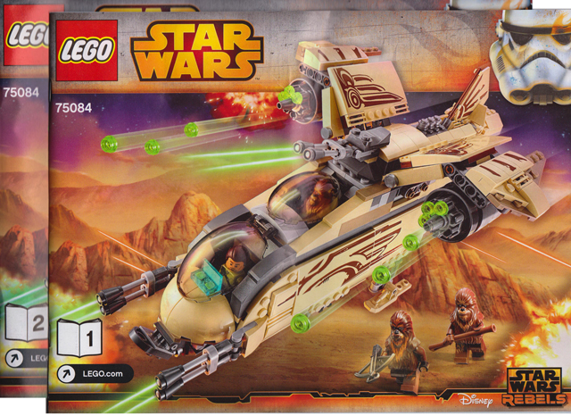 Lego Star Wars 75084 Wookiee Gunship 