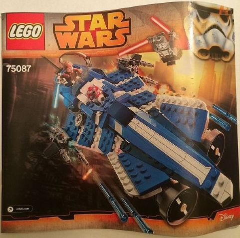 BrickLink - Set 75087-1 : LEGO Anakin's Custom Jedi Starfighter