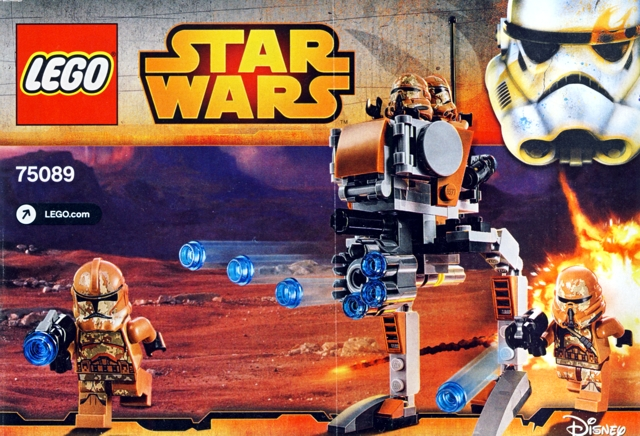 Lego Star Wars Geonosis Clone Trooper sw0606 From Set 75089 