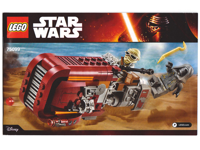 LEGO Star Wars Rey's Speeder 75099 for sale online 