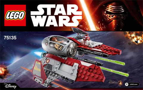 LEGO Star Wars Obi-Wan Jedi Interceptor 75135 