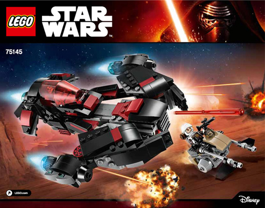 Eclipse Fighter NEU & OVP Naare Dengar Speeder NEU LEGO® Star Wars™ 75145 