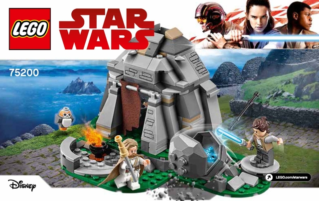 Lego ahch to island training sale