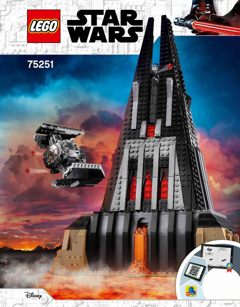 Darth Vader's Castle 75251, Star Wars™