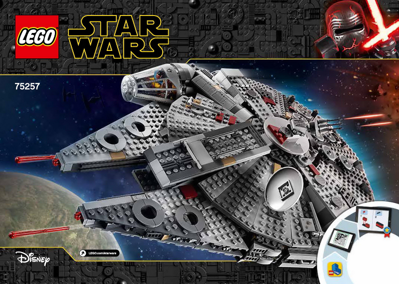 Lego Star Wars 75257 Faucon Millenium — Brick-a-brac-uk