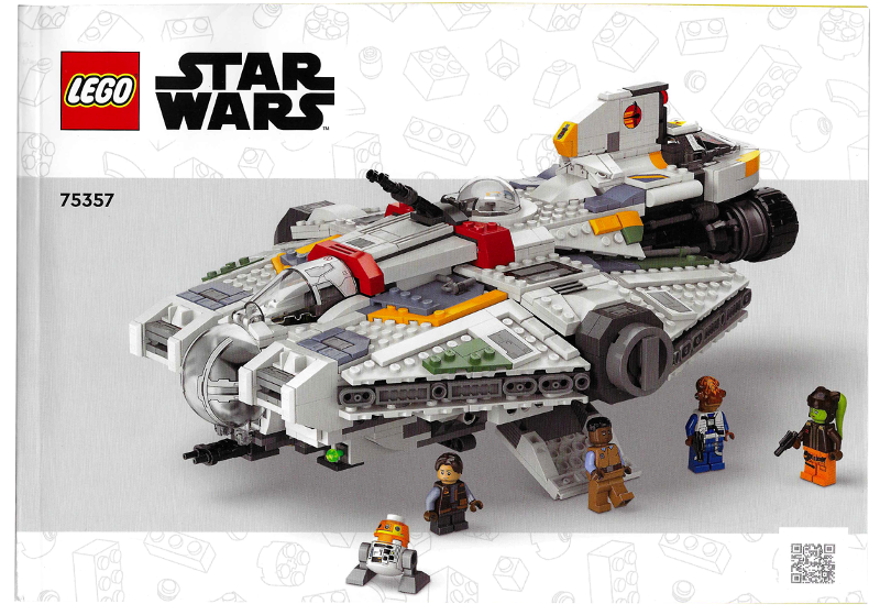 LEGO 75357 Star Wars Ghost et Phantom II, Comprenant 2 Véhicules