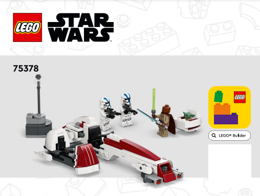 BARC Speeder Escape : Set 75378-1 | BrickLink BARC Speeder Escape : Set 75378-1 | BrickLink