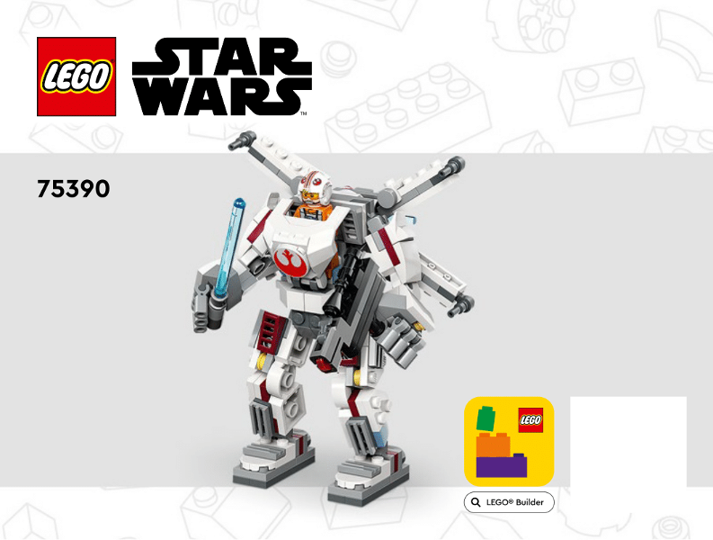 Luke Skywalker X-Wing Mech : Set 75390-1 | BrickLink