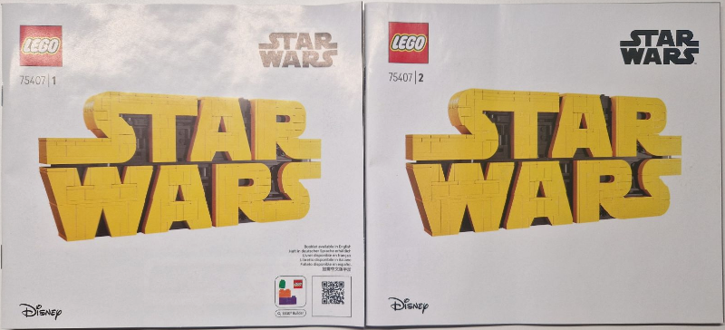 Brick-Built Star Wars Logo