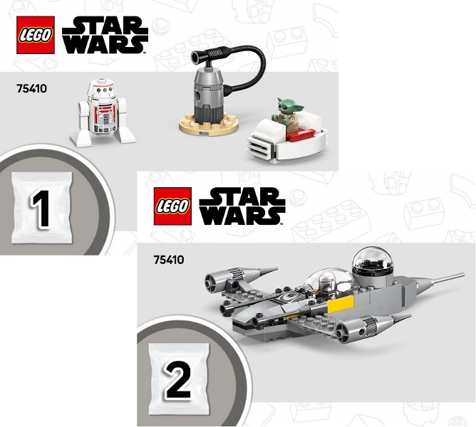 Mando and Grogu's N-1 Starfighter