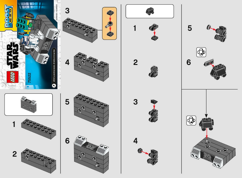 LEGO 75522 Star Wars Droid Commander Mini Build Polybag for sale online 