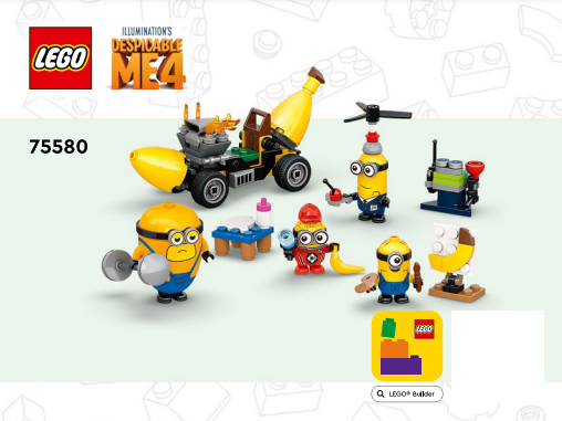 Minions and Banana Car : Set 75580-1 | BrickLink