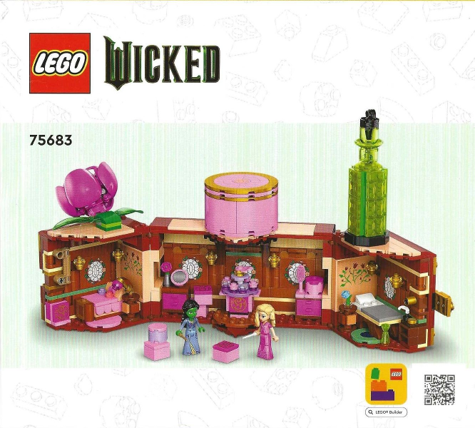 K★ Review: LEGO Wicked Glinda & Elphaba's Dormitory (75683)