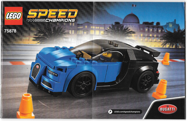 Derive tidevand påske Bugatti Chiron : Set 75878-1 | BrickLink