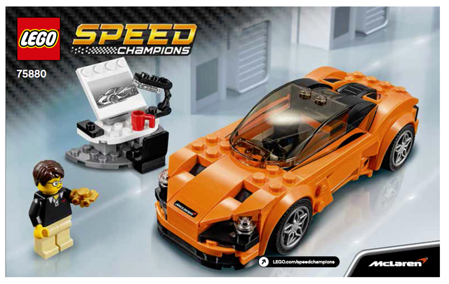 BrickLink - Set 75880-1 : LEGO McLaren 720S [SPEED CHAMPIONS