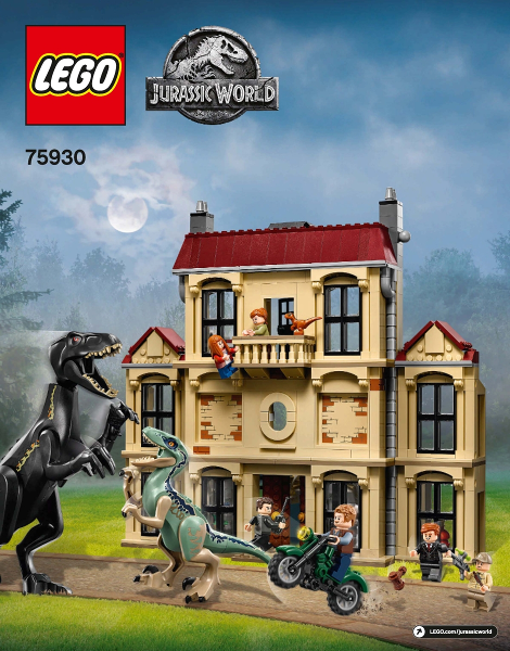 lego jurassic world set indoraptor