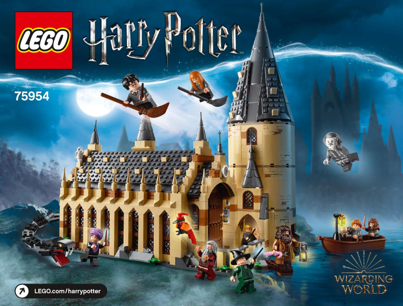 LEGO 75954 Harry Potter Hogwarts Great Hall new sealed Philosophers Stone 