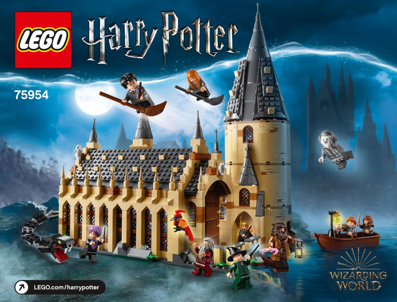 LEGO O Grande Salão de Hogwarts: Harry Potter (75954) - (878 peças