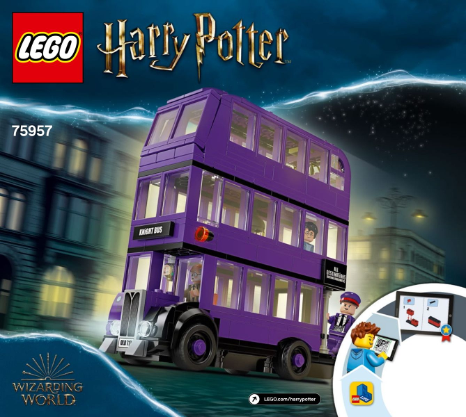 Details about   DK-display case for LEGO Harry Potter The Knight Bus 75957 Sydney Stock 
