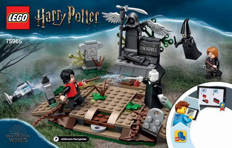 BrickLink - Set 75965-1 : LEGO Rise of Voldemort [Harry Potter:Goblet of BrickLink Reference Catalog