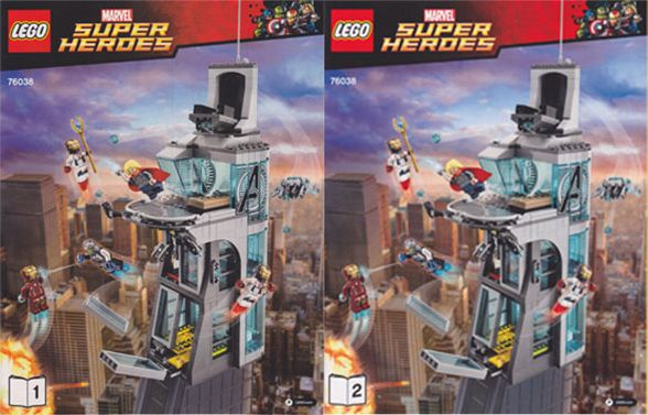 LEGO Marvel Super Heroes Avengers Age of Ultron 76038: Attack On