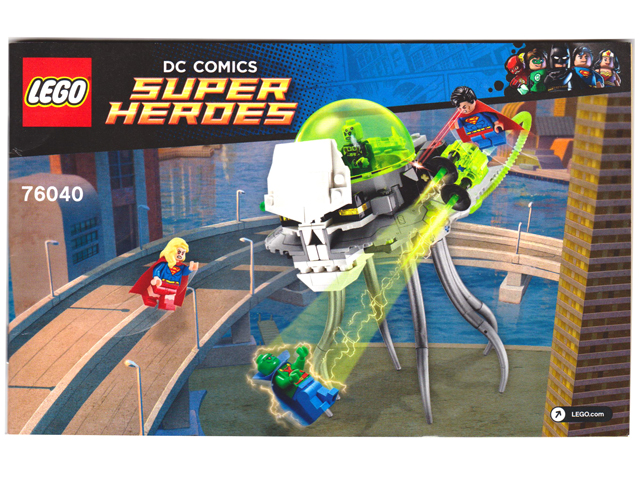 76040 Neu** Lego Super Heroes Brainiacs Attacke 