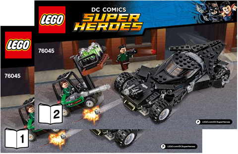 LEGO Batman Vs Superman KRYPTONITE INTERCEPTION BATMOBILE #76045 SEALED 
