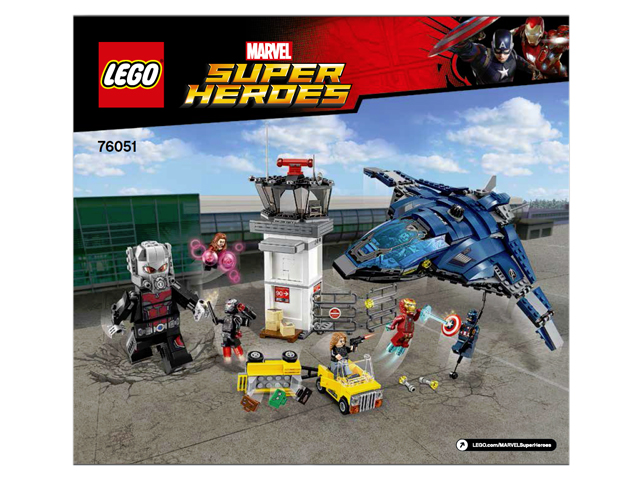 LEGO Marvel Super Heroes 76051 - La Guerra Civile dei Super Eroi