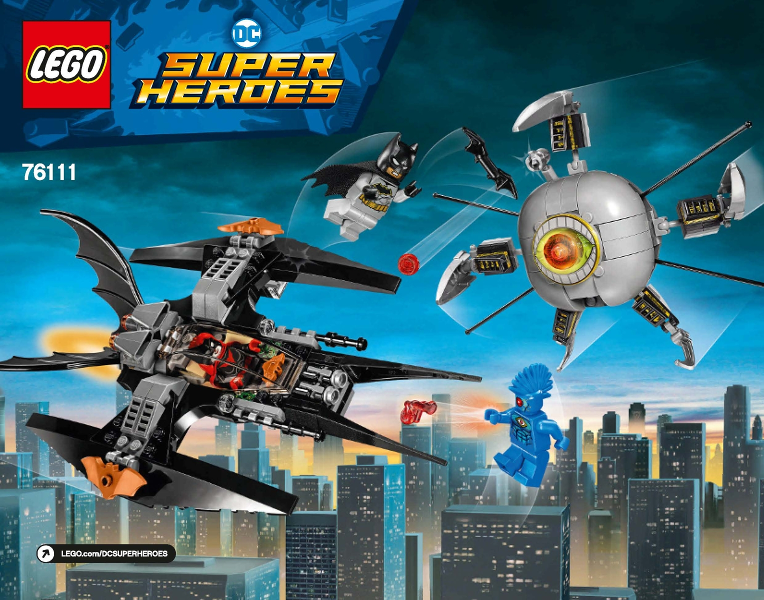 76111 Brother Eye Takedown for sale online Lego DC Comics Super Heroes Batman