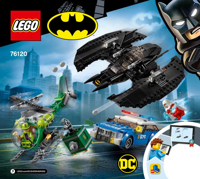  LEGO DC Batman: Batman Batwing and The Riddler Heist