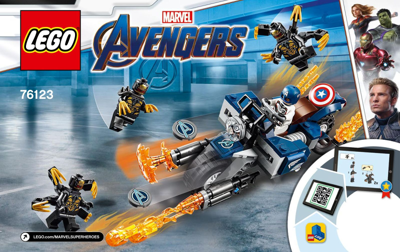New Lego Marvel Captain America Outriders Attack 76123-1 Minifig Only!! 
