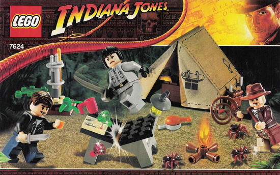 BrickLink - Set 7624-1 : LEGO Jungle Duel [Indiana Jones:Kingdom of the  Crystal Skull] - BrickLink Reference Catalog