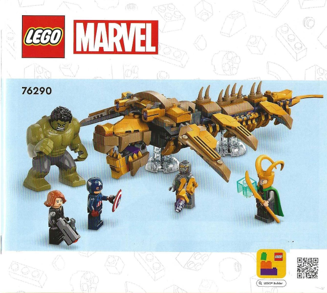 3冊セット　Made in USA 他 LEGO Marvel The Avengers vs. The Leviathan Set, Superhero