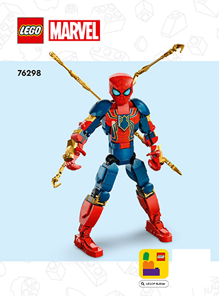 Iron Spider-Man Construction Figure