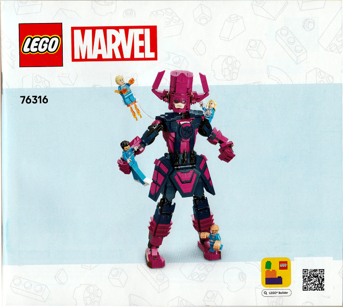 Fantastic Four vs. Galactus Construction Figure