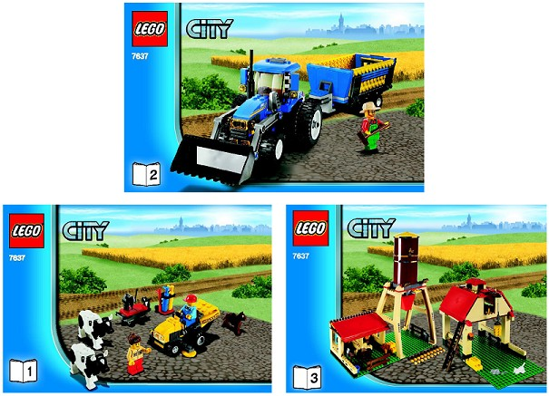 lego farm set 7637