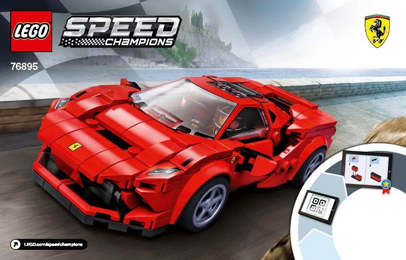 LEGO Ferrari F8 Tributo  76895 Speed Champions  NEU ungeöffnet OVP 