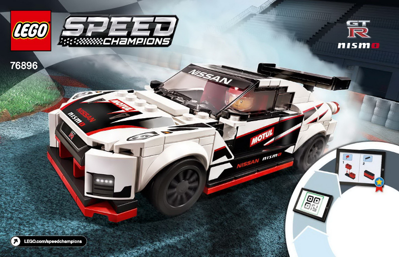 76896 LEGO Nissan GT-R NISMO Speed Champions for sale online 