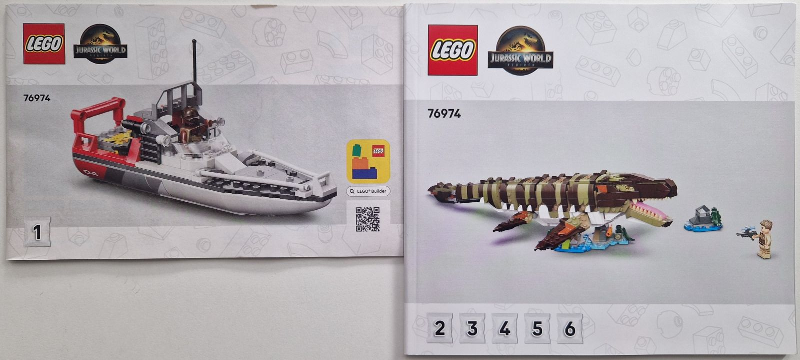 Brick-Built Mosasaurus Boat Mission